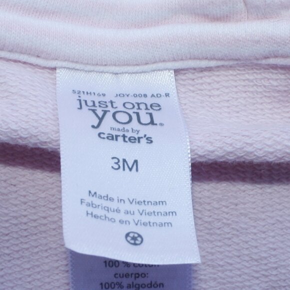 Carter's Baby Girl Hoodie 🌵3M - Picture 3 of 5